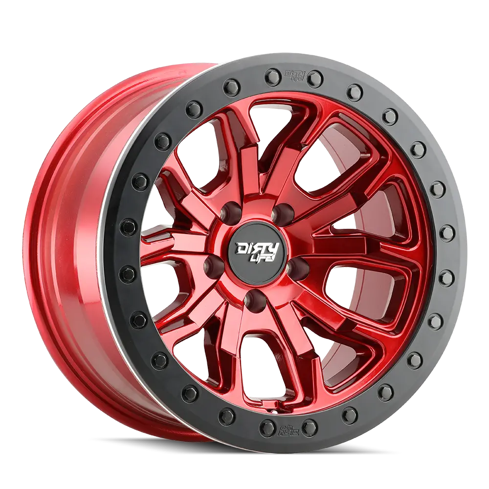Dirty Life Dt-1 9303 Crimson Candy Red 17X9 5-127 -38Mm 78.1Mm 1