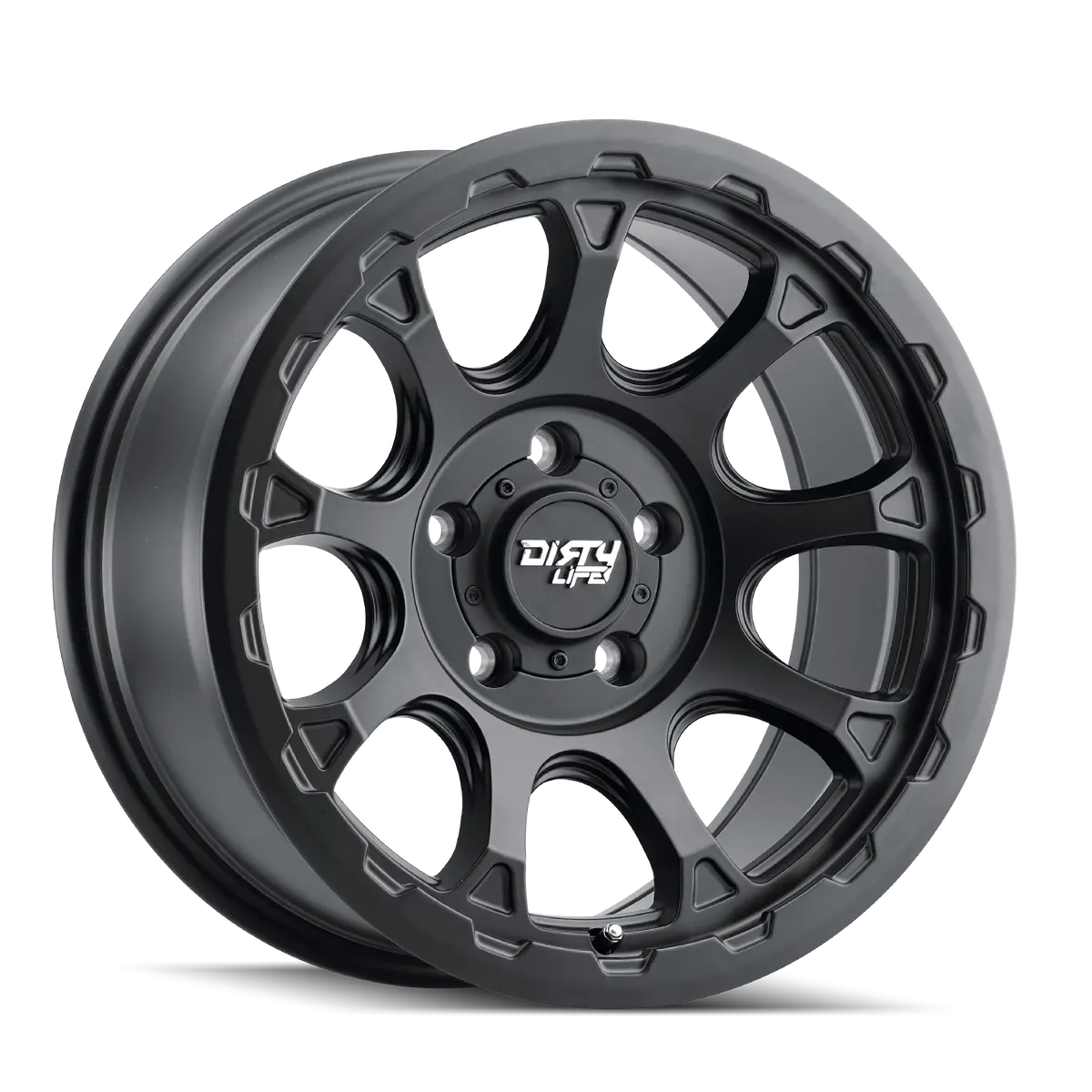 Dirty Life Drifter 9307 Satin Black 17X8.5 5-127 -6Mm 78.1Mm 1