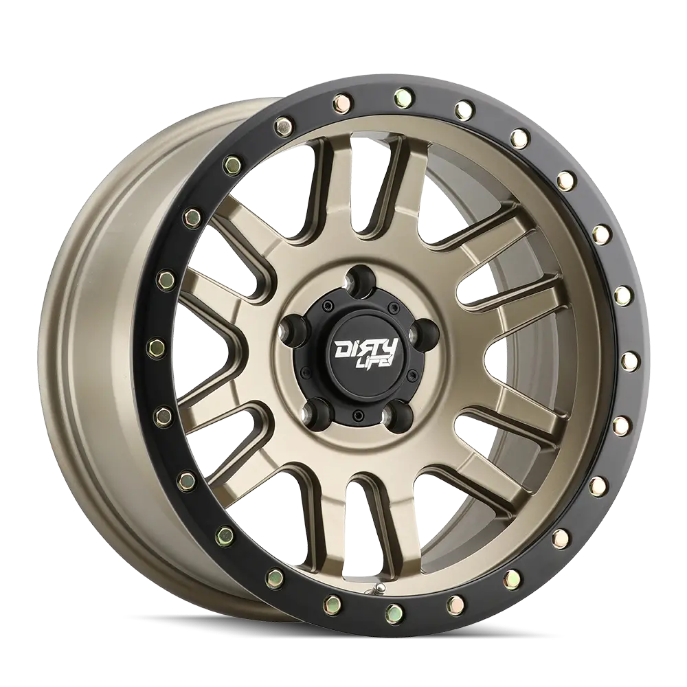 Dirty Life Canyon Pro 9309 Satin Gold 17X9 5-127 -12Mm 71.5Mm 1
