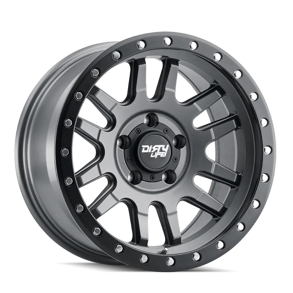Dirty Life Canyon Pro 9309 Satin Graphite 17X9 5-127 -12Mm 71.5Mm 1