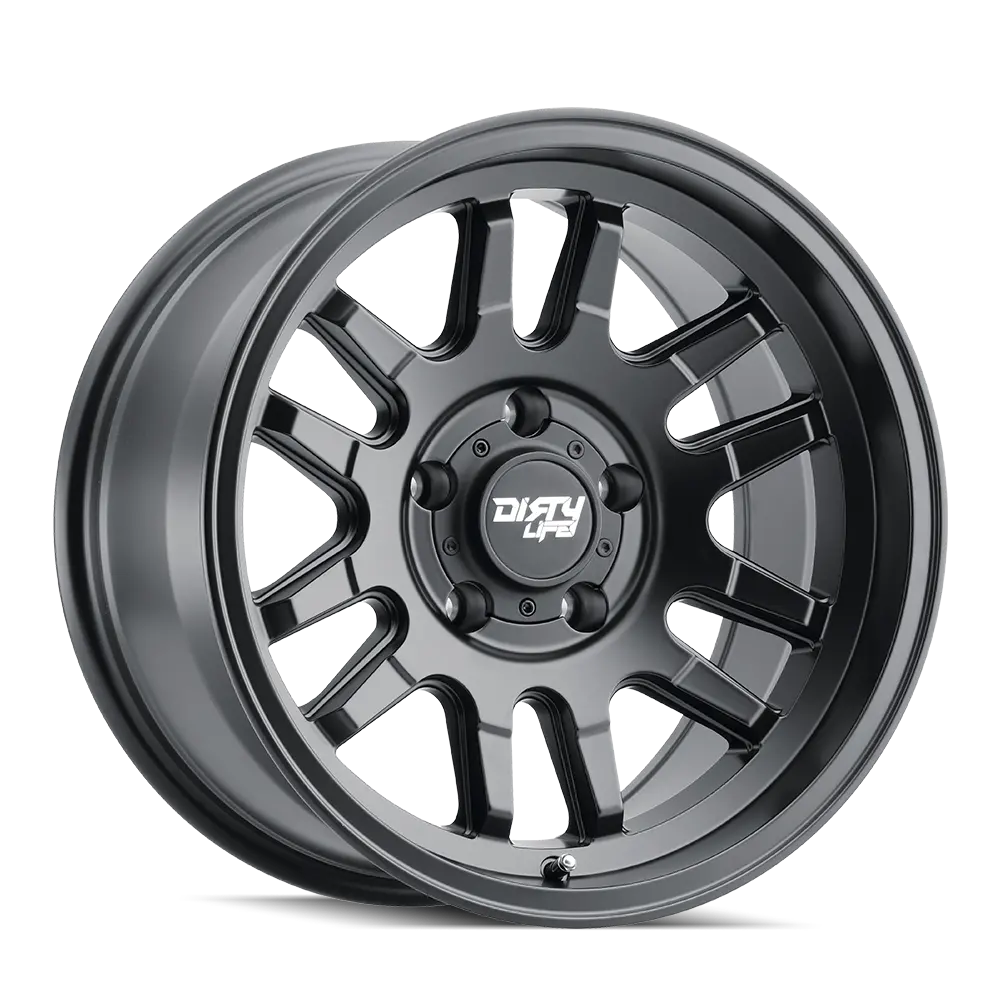 Dirty Life Canyon 9310 Matte Black 17X9 5-127 -12Mm 71.5Mm 1