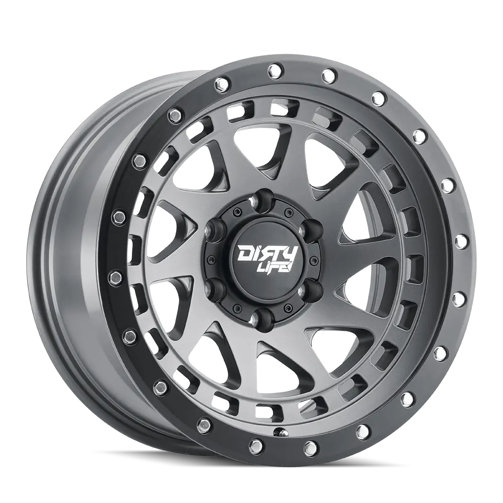 Dirty Life Enigma Pro 9311 Satin Graphite 17X9 5-127 -38Mm 71.5Mm 1