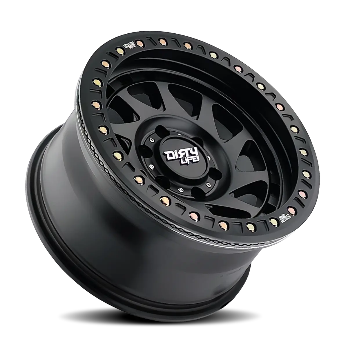 Dirty Life Enigma Race 9313 Matte Black 17X9 5-127 -12Mm 78.1Mm 2