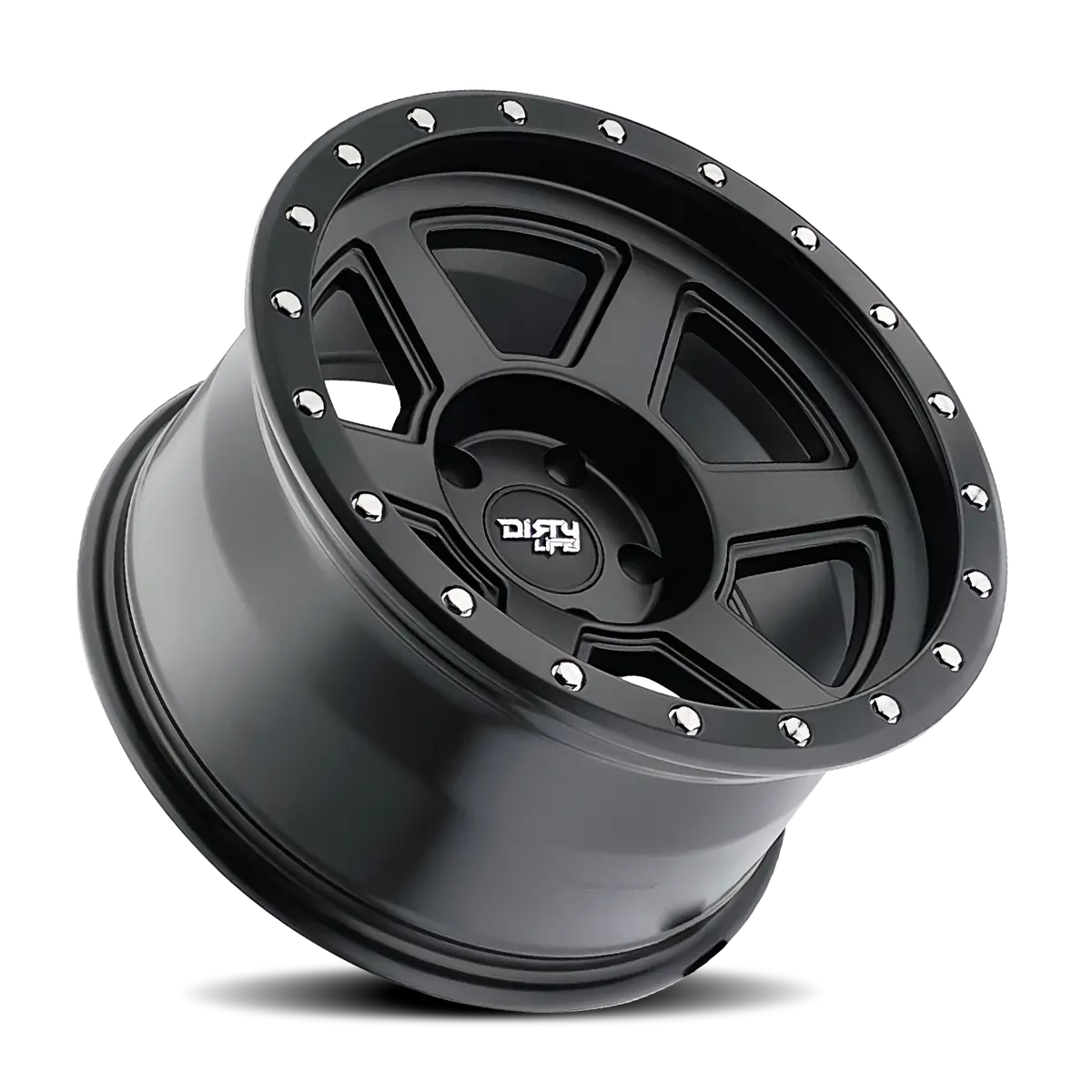 Dirty Life Compound 9315 Matte Black 17X9 5-127 -38Mm 78.1Mm 2