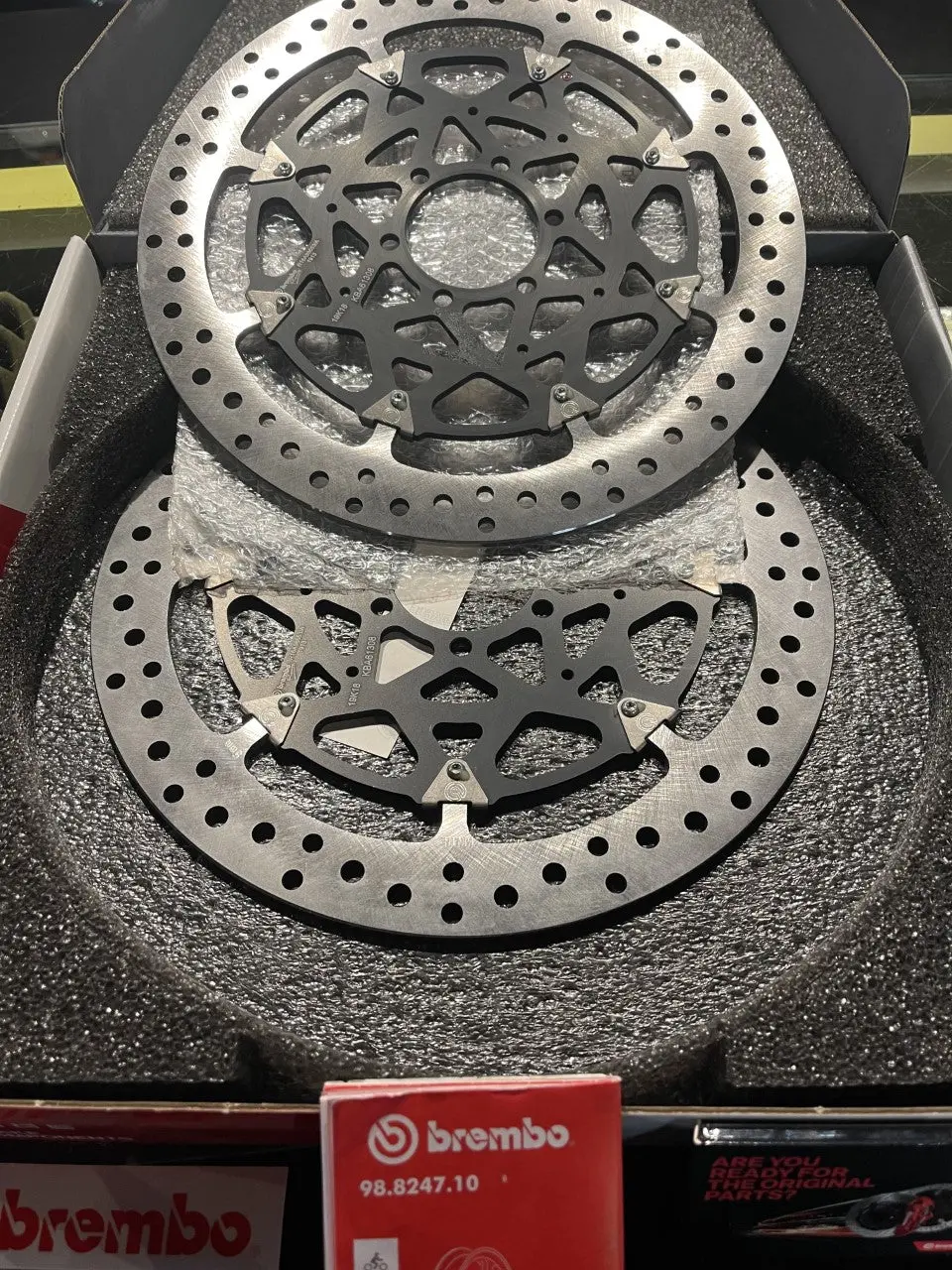 S1000rr Brembo T-Drive Front Rotors 1