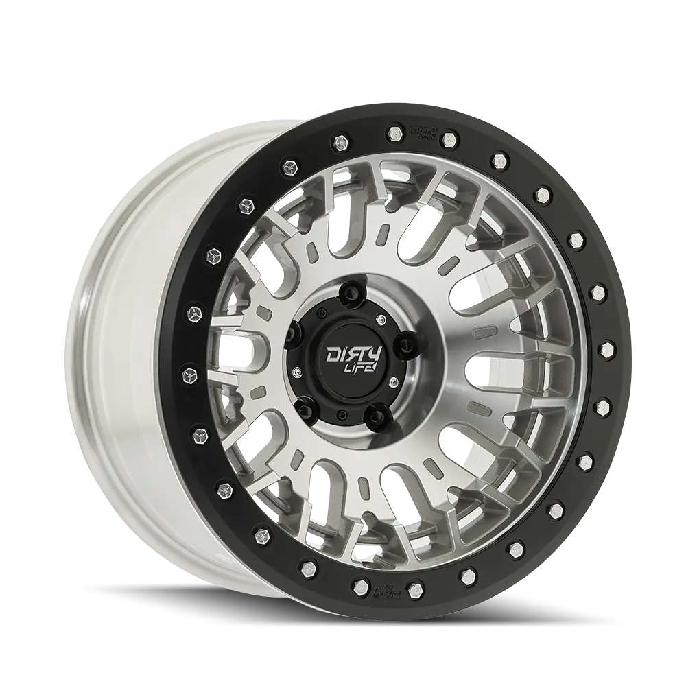 Dirty Life Dt-3 9317 Machined 17X9 5-127 -12Mm 78.1Mm 1