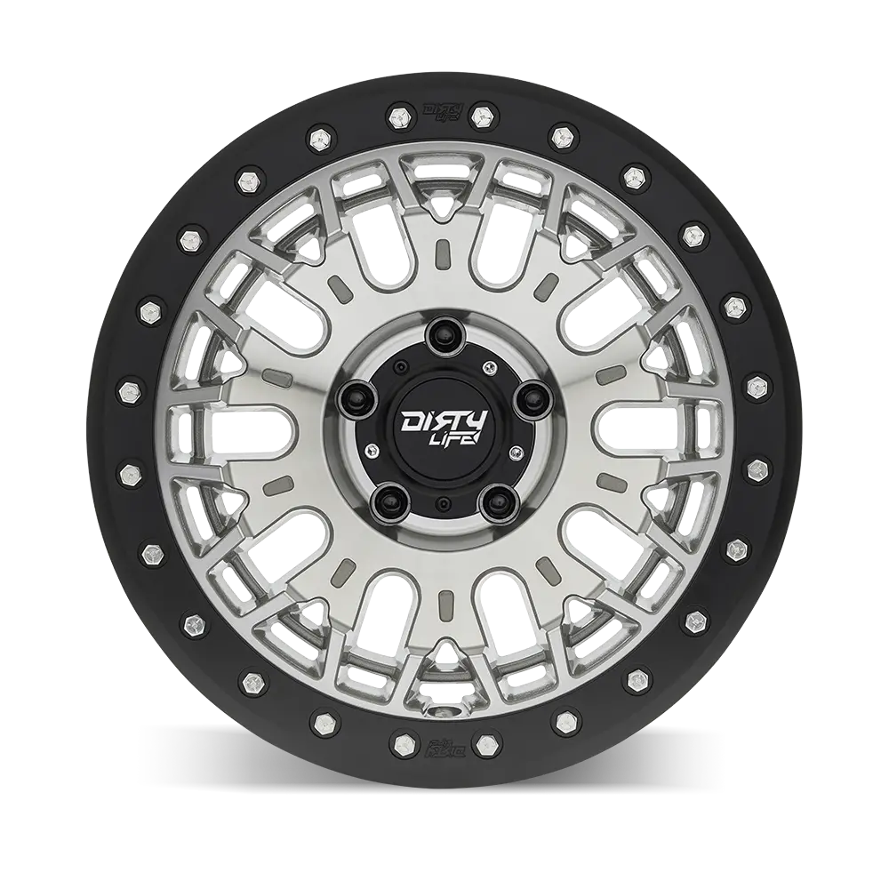 Dirty Life Dt-3 9317 Machined 17X9 5-127 -38Mm 78.1Mm 2