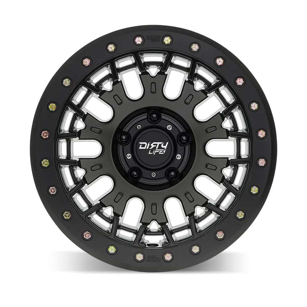 Dirty Life Dt-3 9317 Satin Black 17X9 5-127 -12Mm 78.1Mm 2