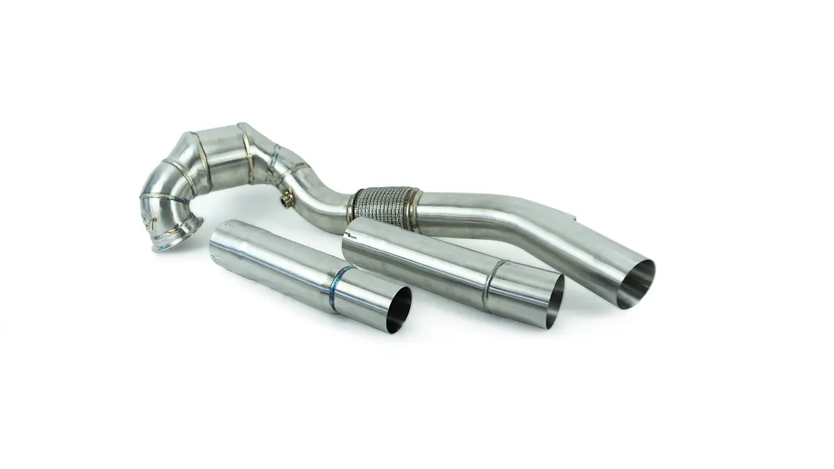 Downpipe Catalizada – Volkswagen Golf Mk7 Gti / Audi S3 8V / Leon Cupra (Drakonic) 1