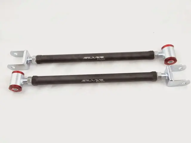 Brazos De Suspensión Traseros Regulables – Vag A3 8L/Tt Quattro / Golf Mk4 4-Motion (Silver Project) 1