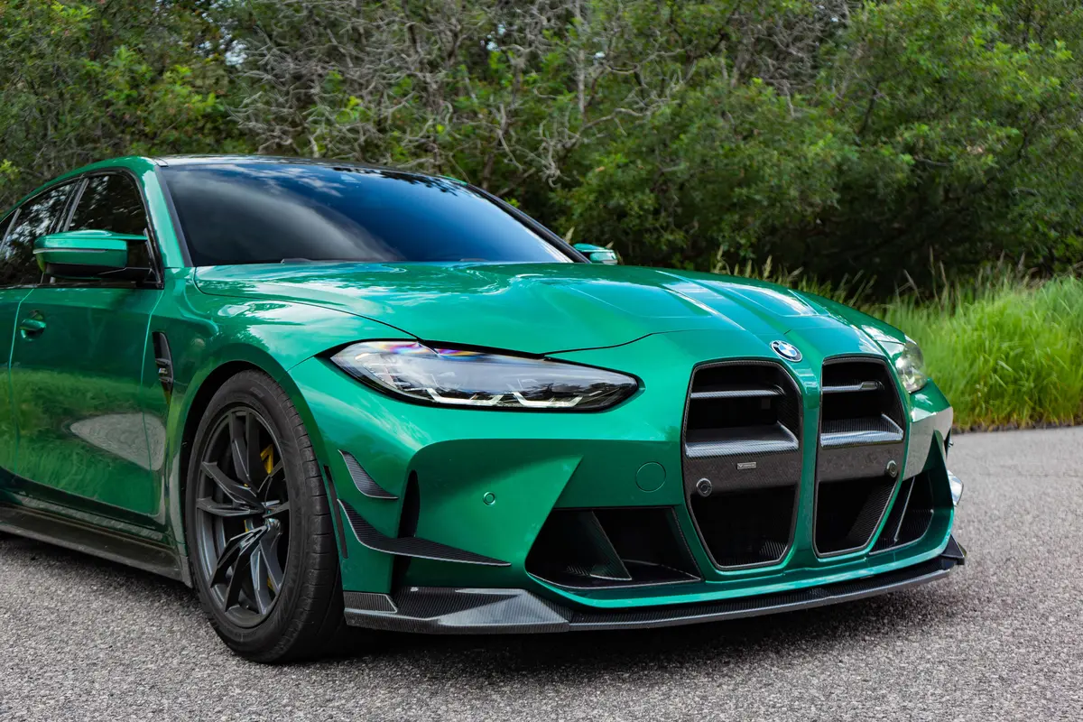 Bmw M3 G80 Mp Style Carbon Fiber 3 Piece Lip 1