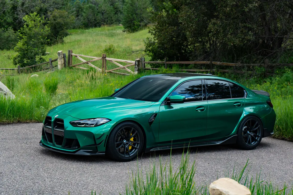 Bmw G80 M3 Carbon Fiber Fender Vents (Mp Style) 1