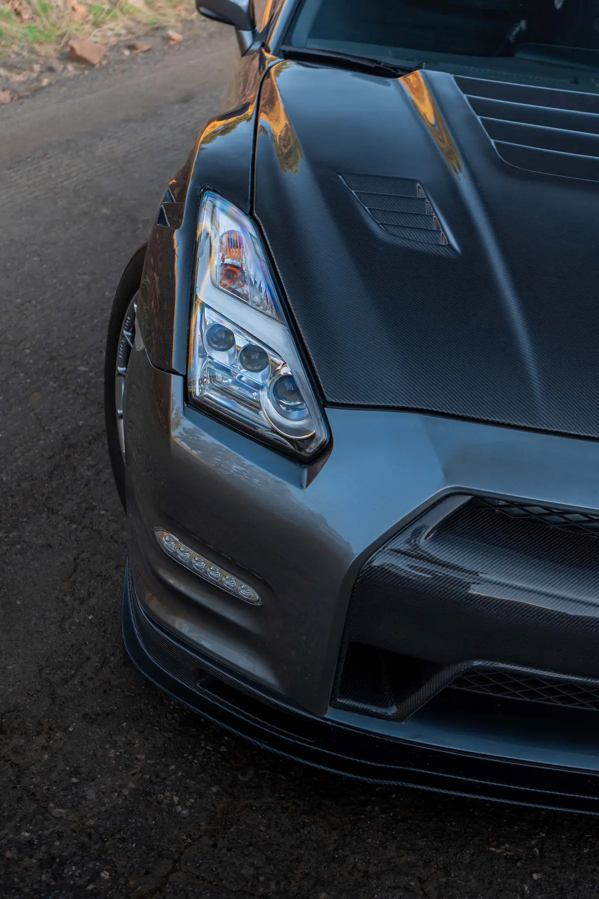 Hood Vents For The Nissan Gtr R35 (Matte & Forged) 1
