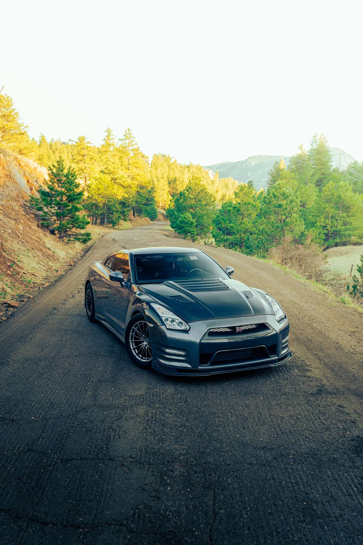 Grill Covers For Nissan Gtr 08-11 2X2, Matte & Forged 1