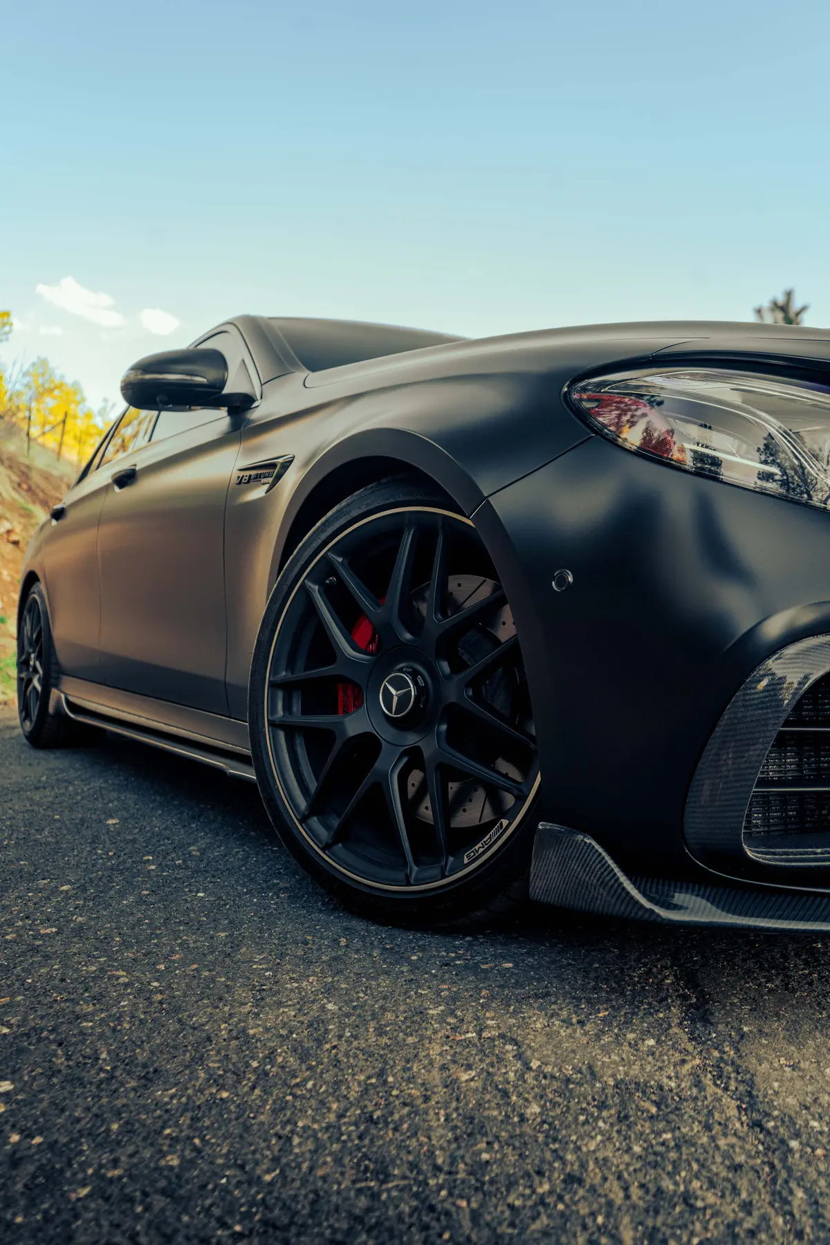 Mercedez Benz Amg E63 Front Vents 1