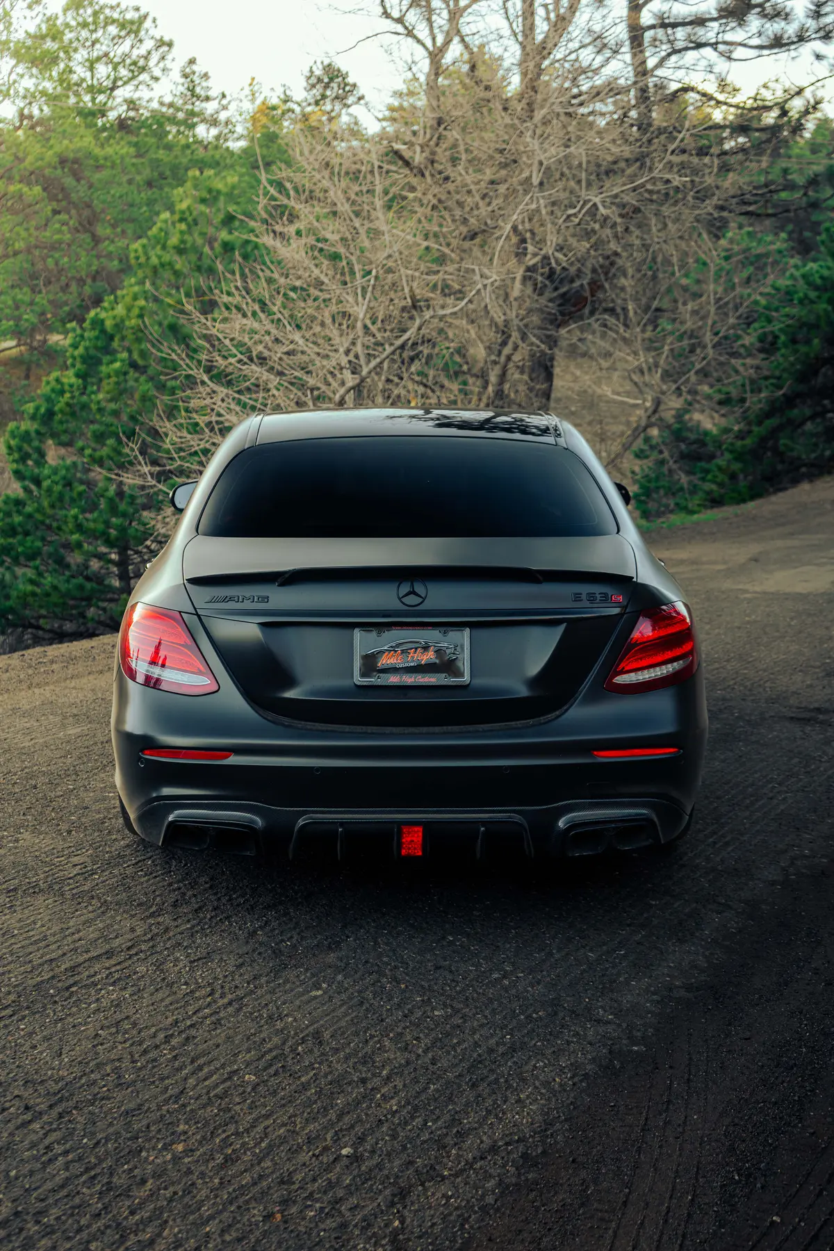 Mercedes Amg E63 Carbon Fiber Spoiler 1