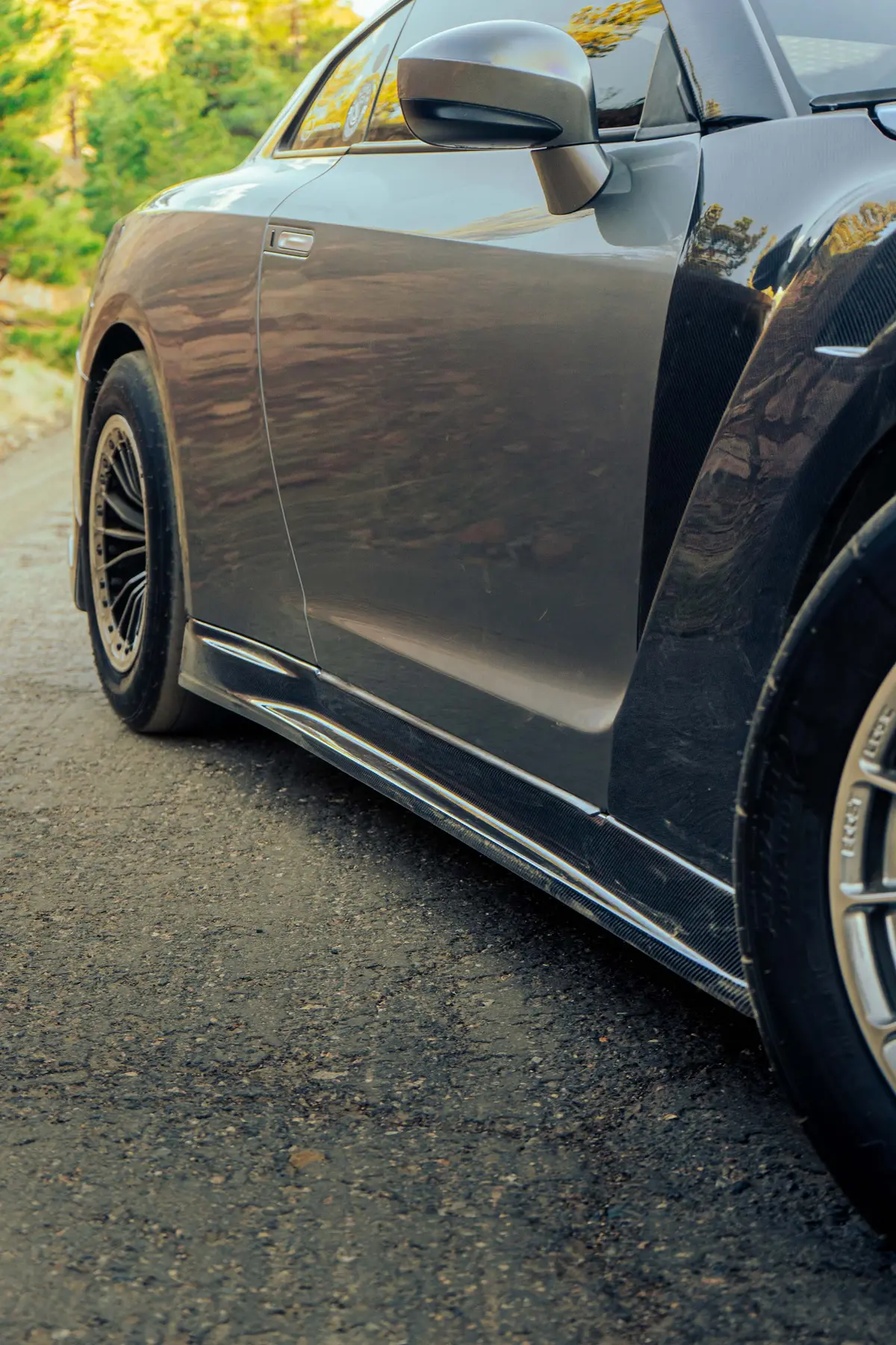 Side Skirts For Nissan Gtr 1