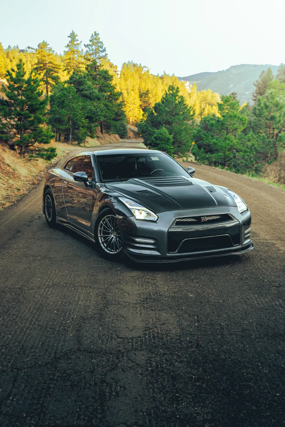 Hood Vents For The Nissan Gtr R35 (Matte & Forged) 1