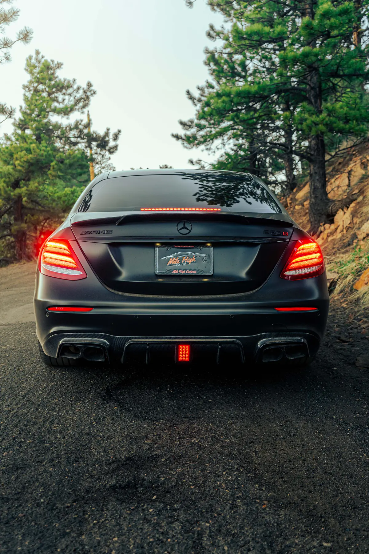 Mercedes Benz E63 Amg Rear Diffuser 1