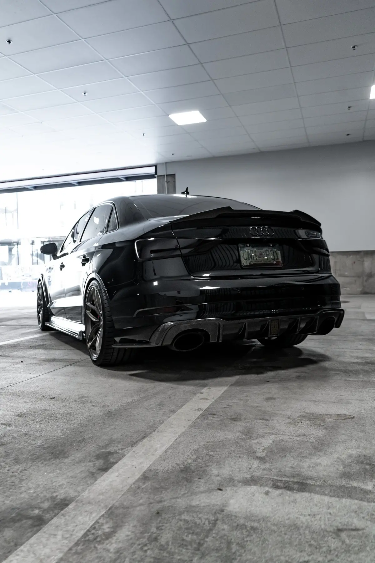 Rs3 Carbon Fiber Rear Diffuser 1