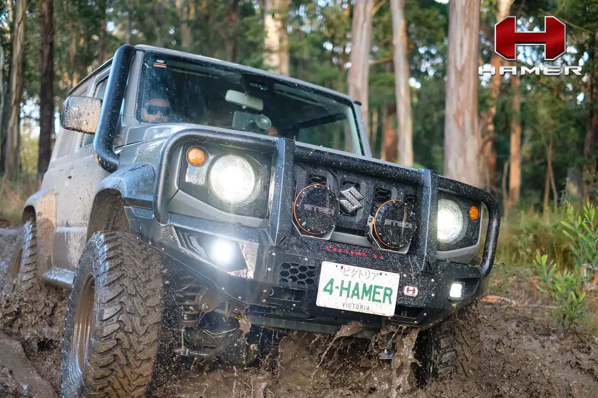 Hamer 4X4 King Series Plus Bull Bar (Jimny Model 2023-Current Xl 5-Door) 1
