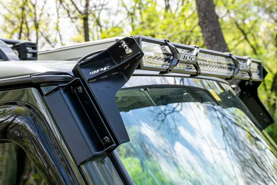 Ipf 600 S-Series 40" Led Light Bar & Windscreen Mounted Bracket Set (Jimny Models 2018-Current Xl 5-Door, Glx & Lite 3-Door) 1