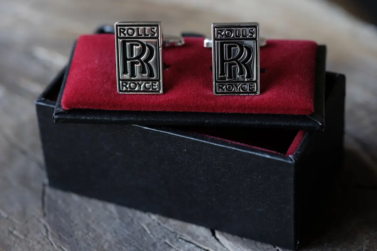 Gemelos Hombre - Logo Rolls Royce 1