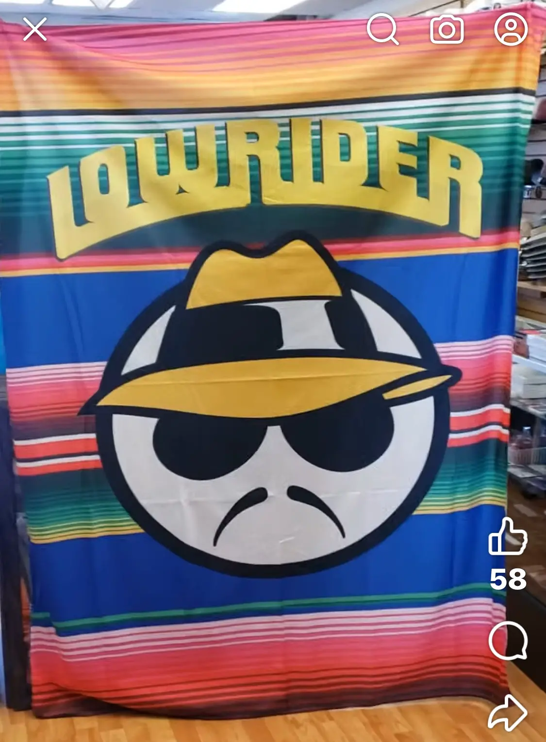 Lowrider Zarape Tapestry 1