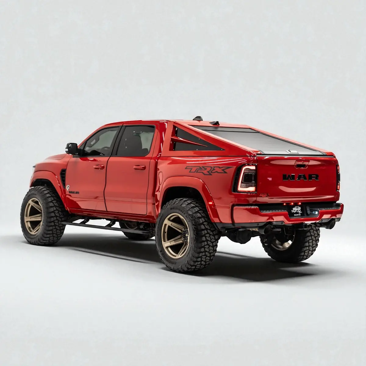 2021-2026 Ram Trx Rho Fastback Slant Back With Tonneau 1