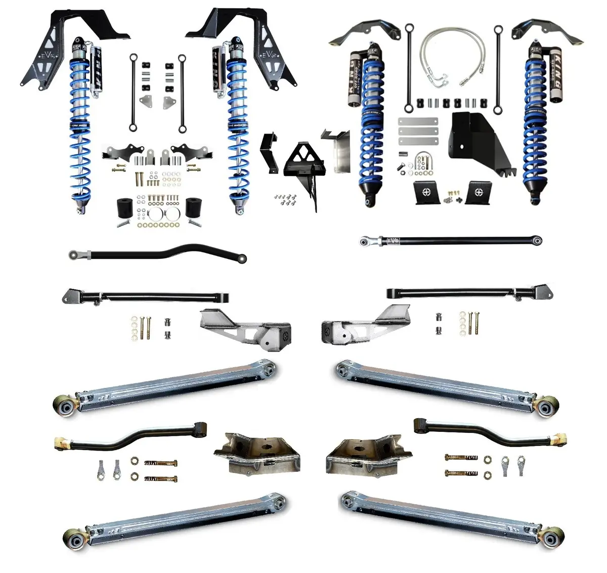 Jt (Diesel) King 2.5 Inch Coilover Long Arm Pro Plus Gladiator 5