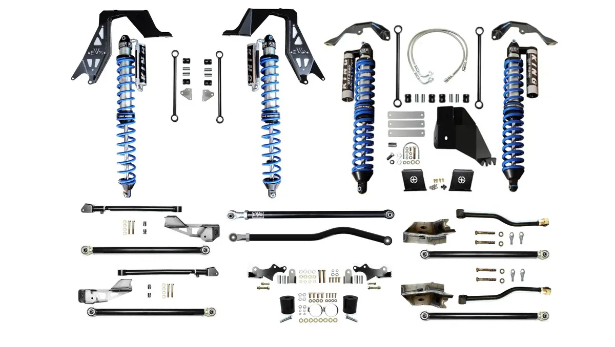 Jt (Diesel) King 2.5 Inch Coilover Long Arm Pro Plus Gladiator 1