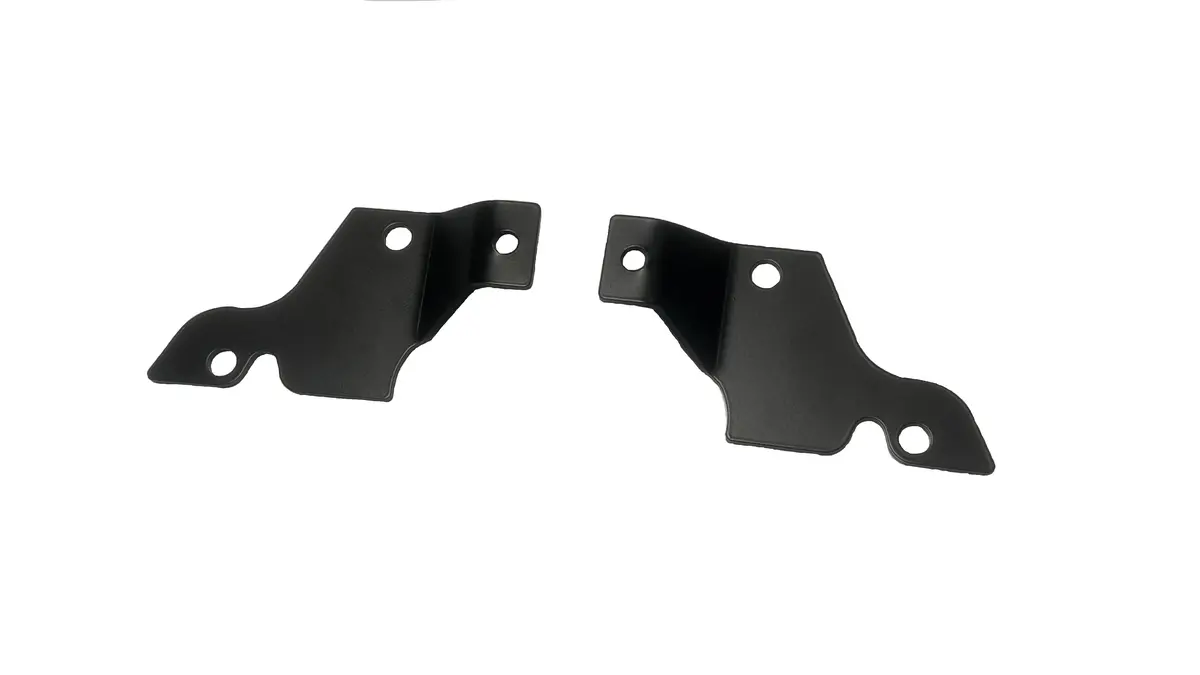 Kspec Tube Bumper Lower Fog Light Mounting Bracket Kit.  Black 1