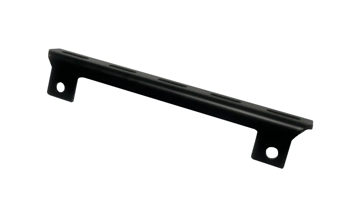 Kspec Tube Bumper Front Fairlead Light Mounting Bracket.  Black 1