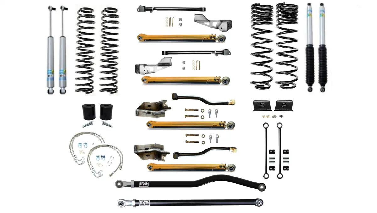 2.5" Diesel Jeep Gladiator Jt Long Arm Lift Kit Suspension Systems 16