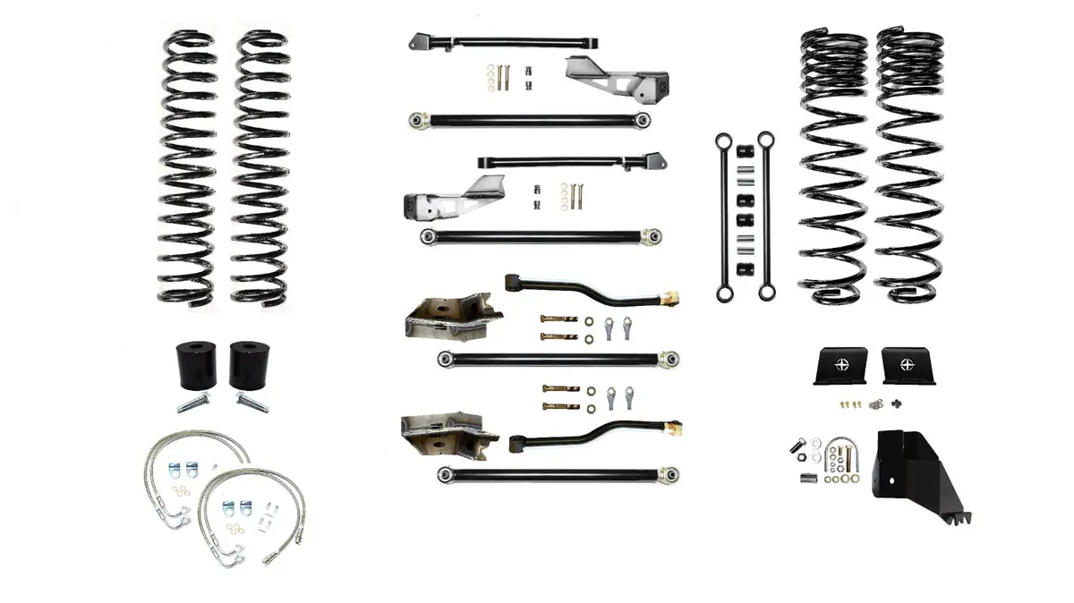 4.5" Gas Jt Gladiator Long Arm Lift Kit Suspension Systems 1