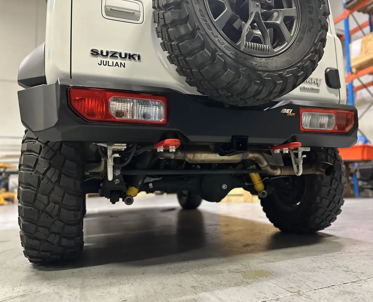Bei House Lightweight Rear Bar With Incorporated Rated Tow Bar Receiver (Jimny Models 2018-Current Glx & Lite 3-Door) 1