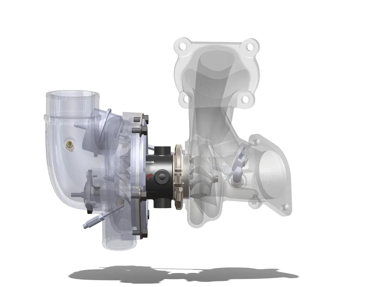 Precision / Turbonetics Nx2 Drop-In Stock Location Turbo Upgrade For 15+ Ford Ecoboost Mustang & Ford Focus Rs (11910/11918) 1