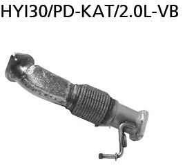 Link Pipe Catalizada Hyundai I30n - Bastuck 1