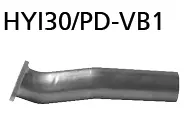 Link Pipe Hyundai I30n - Bastuck 1