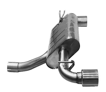 Silenciador Trasero Con Salidas De Escape Individuales 1X Ø 100 Mm - Bastuck 1