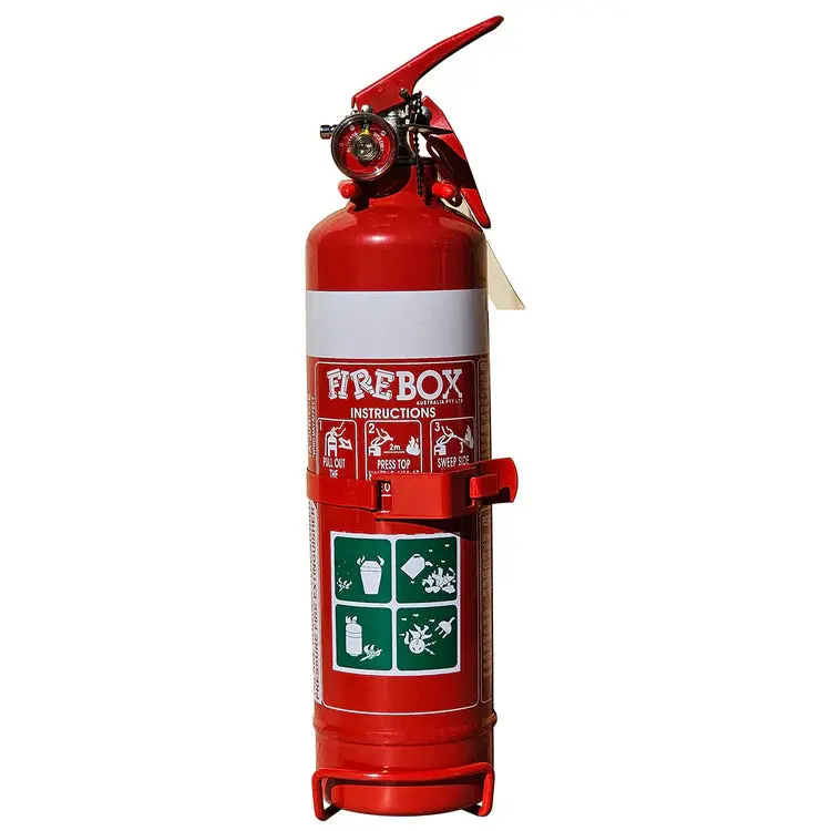 Firebox 1Kg Dry Chemical Powder Fire Extinguisher With Mounting Bracket 1