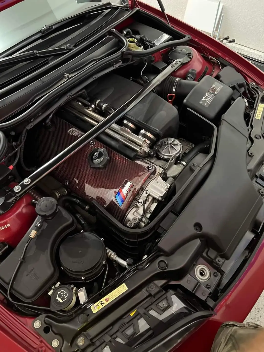 Bmw E46 M3 S54 Trucarbon Engine Cover. 1