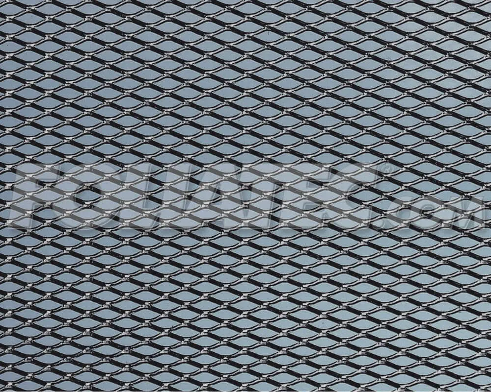 Rejilla Aluminio En 2 Piezas 2X60 - Negras - Foliatec 1
