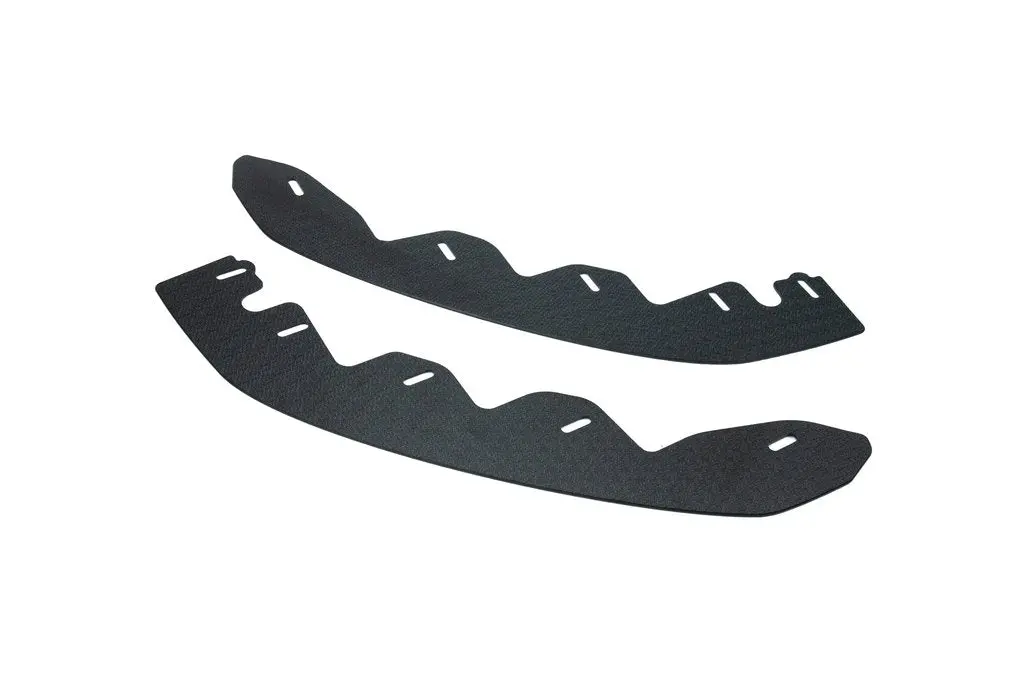 Flow Designs Adjustable Front Splitter Extensions (Pair) For 2016+ Ford Focus Rs 1