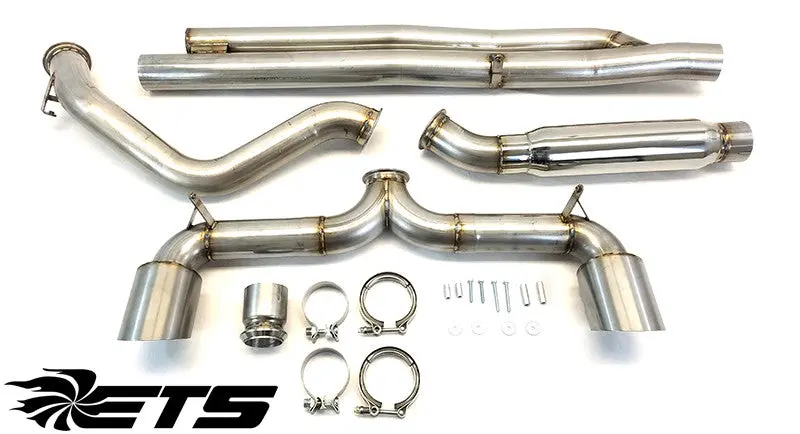 Ets Catback Exhaust For 2016+ Ford Focus Rs 1