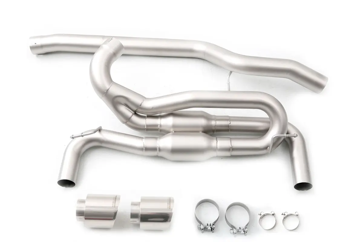 Cp-E Triton Valved Exhaust Cat Back System For 2016+ Ford Focus Rs 1