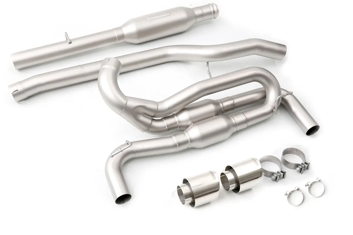 Cp-E Triton Exhaust Non-Valve Cat Back System For 2016+ Ford Focus Rs 1