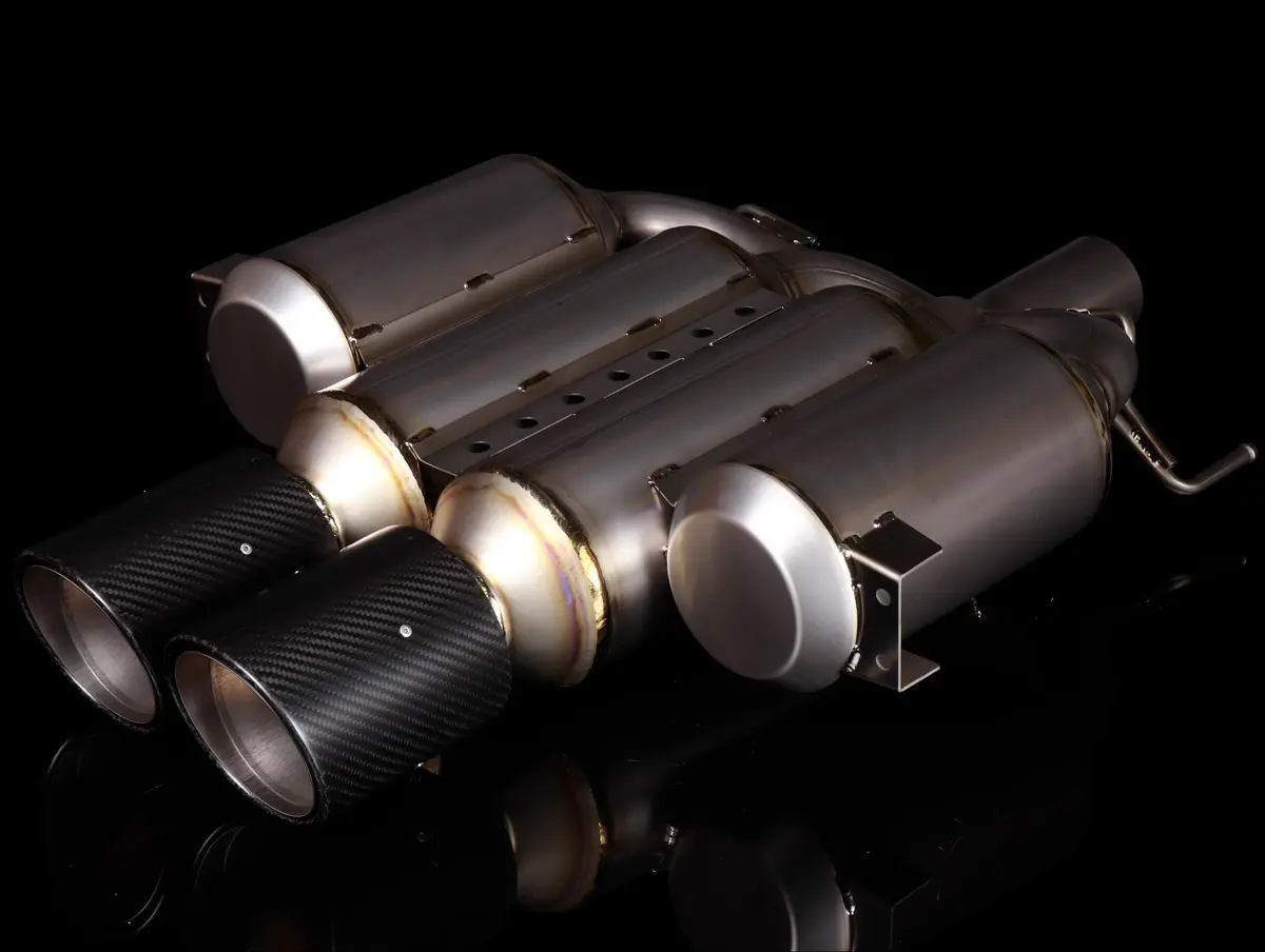 Fujitsubo A-Rm+C Titanium Exhaust (Carbon Tips) - 23+ Civic Type R (Fl5) 2