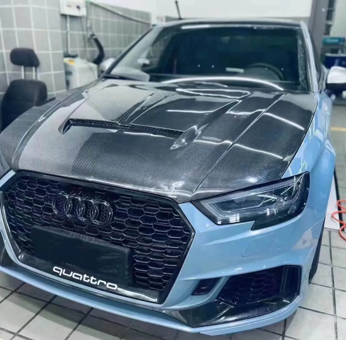 Audi Rs3 2017-2019 Cmst Tuning Carbon Fiber Hood 1