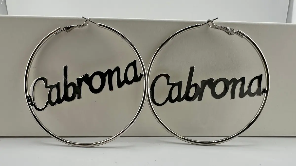 Big Hoop Earrings- Cabrona 1